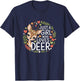 Just a Girl who Loves Deer T-Shirt - T-Shirt | Navy