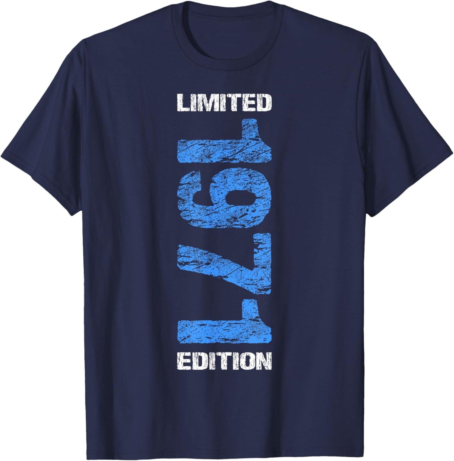 1971 Man Woman 55th Birthday Limited Edition 55 T-Shirt - T-Shirt | Navy