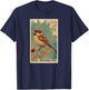 Sparrow Tarot Card Sparrows Sparrow T-Shirt - T-Shirt | Navy