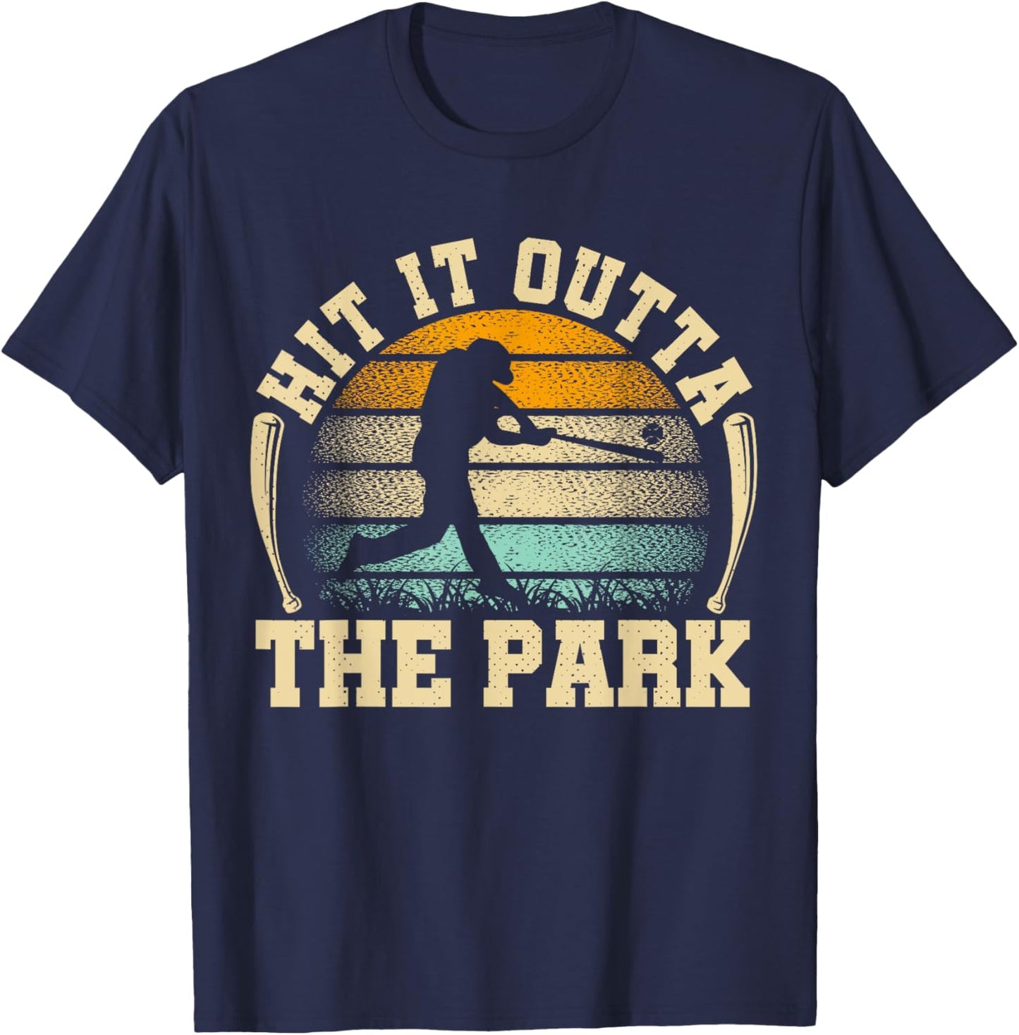 Hit It Outta The Park T-Shirt - T-Shirt | Navy