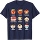 Cute Korean Food Kawaii Design for Food Lovers T-Shirt - T-Shirt | Navy