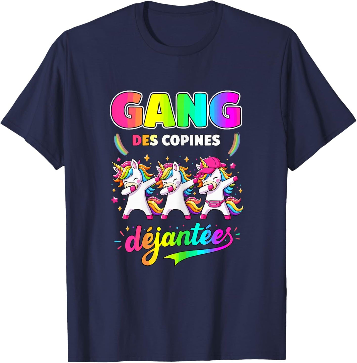 Gang of Girlfriends Dejanted Bride Future Bride EVJF T-Shirt - T-Shirt | Navy