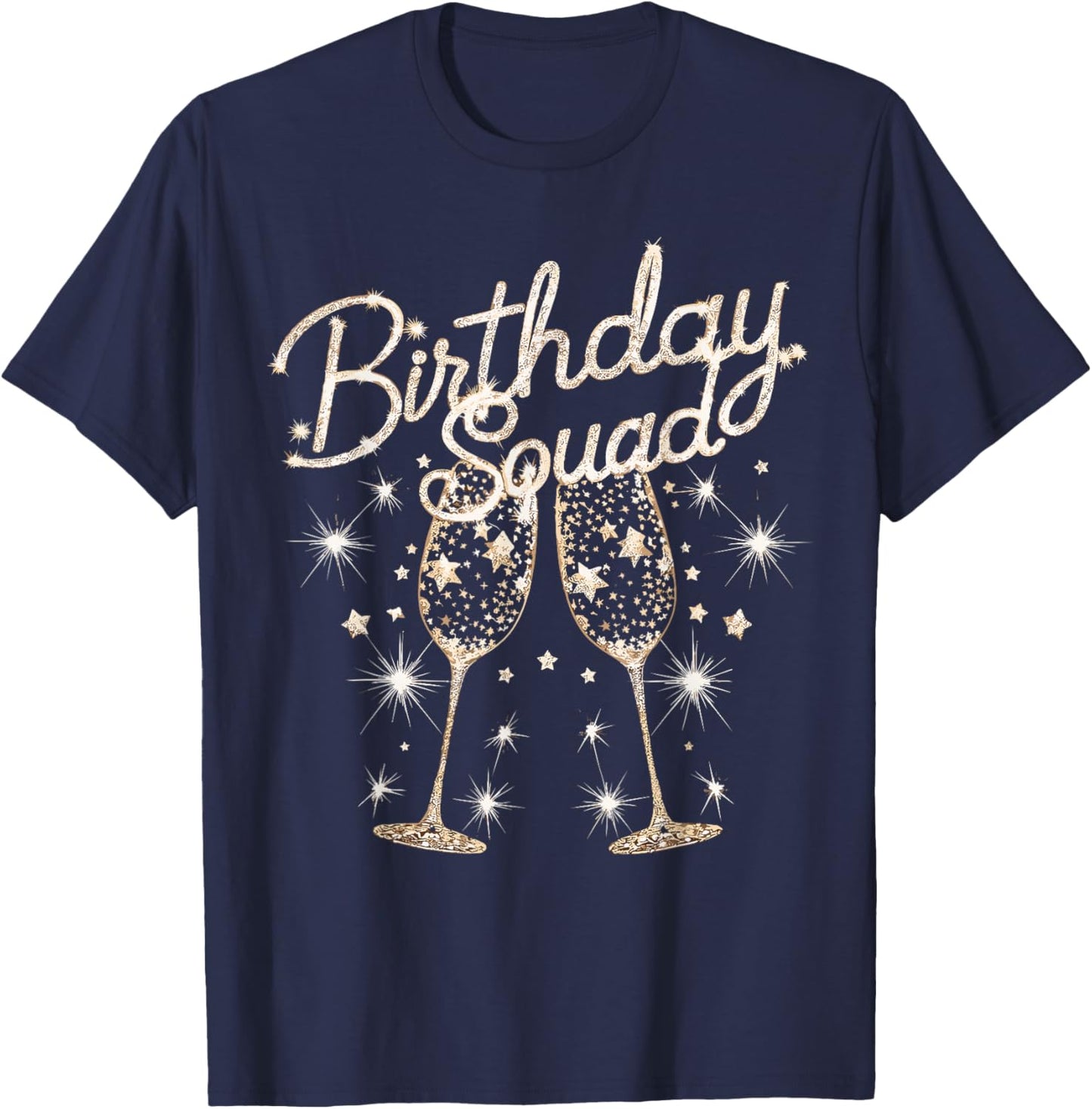 Birthday Squad Diva Squad T-Shirt - T-Shirt | Navy