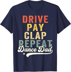 Funny Father's Day Dad Gifts from Daughter Daddy Fathers Day T-Shirt - T-Shirt | Navy
