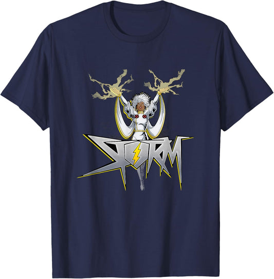 Marvel X-Men Storm T-Shirt - T-Shirt | Navy