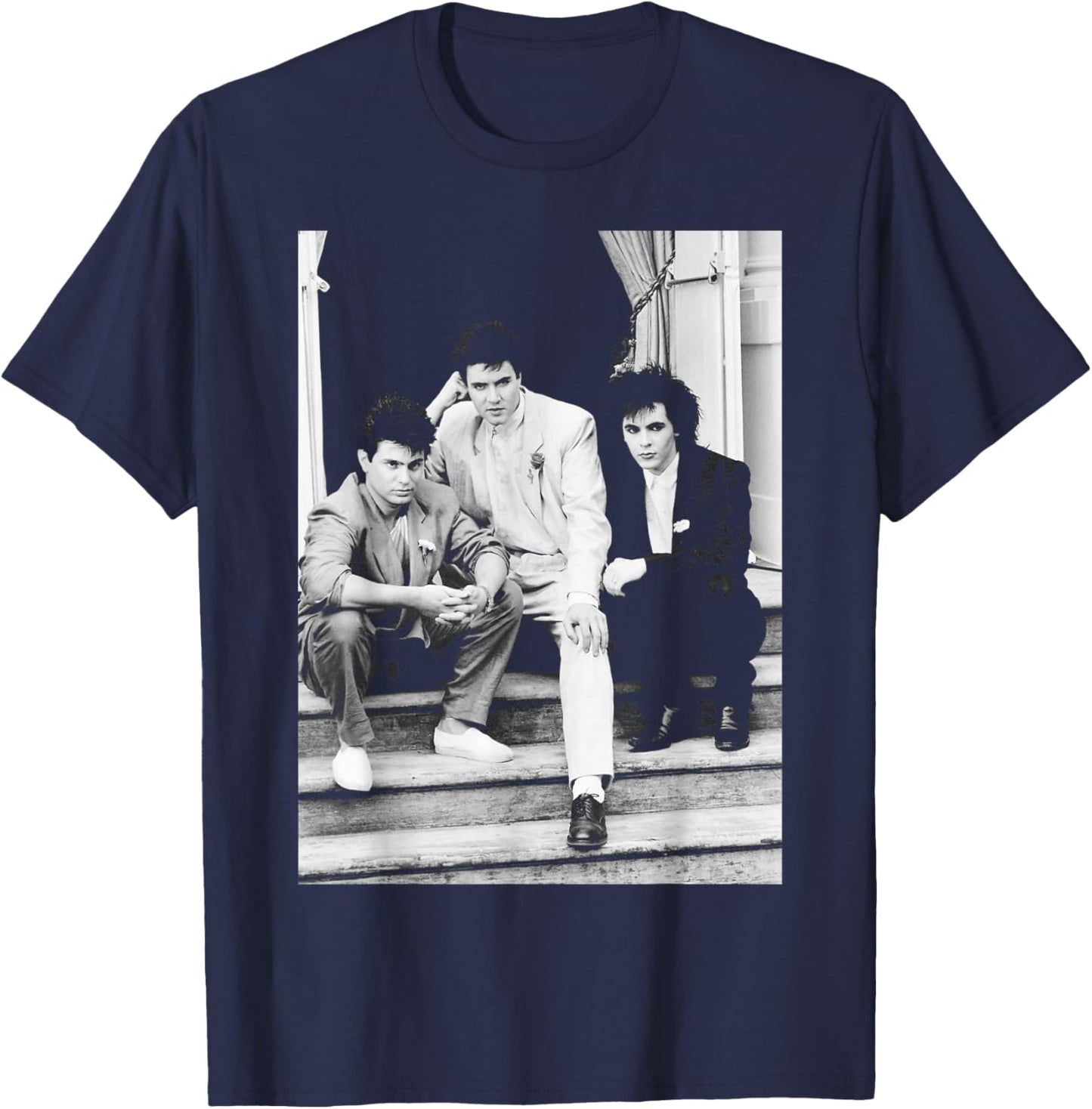 Duran Duran A View to A Kill Promo Photo 1985 T-Shirt - T-Shirt | Navy