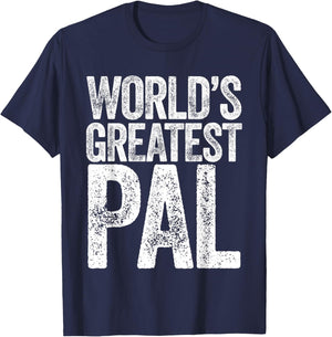 World's Greatest Pal T-Shirt - T-Shirt | Navy