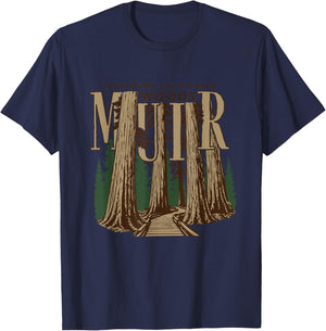 Muir Woods Northern California T-Shirt - T-Shirt | Navy