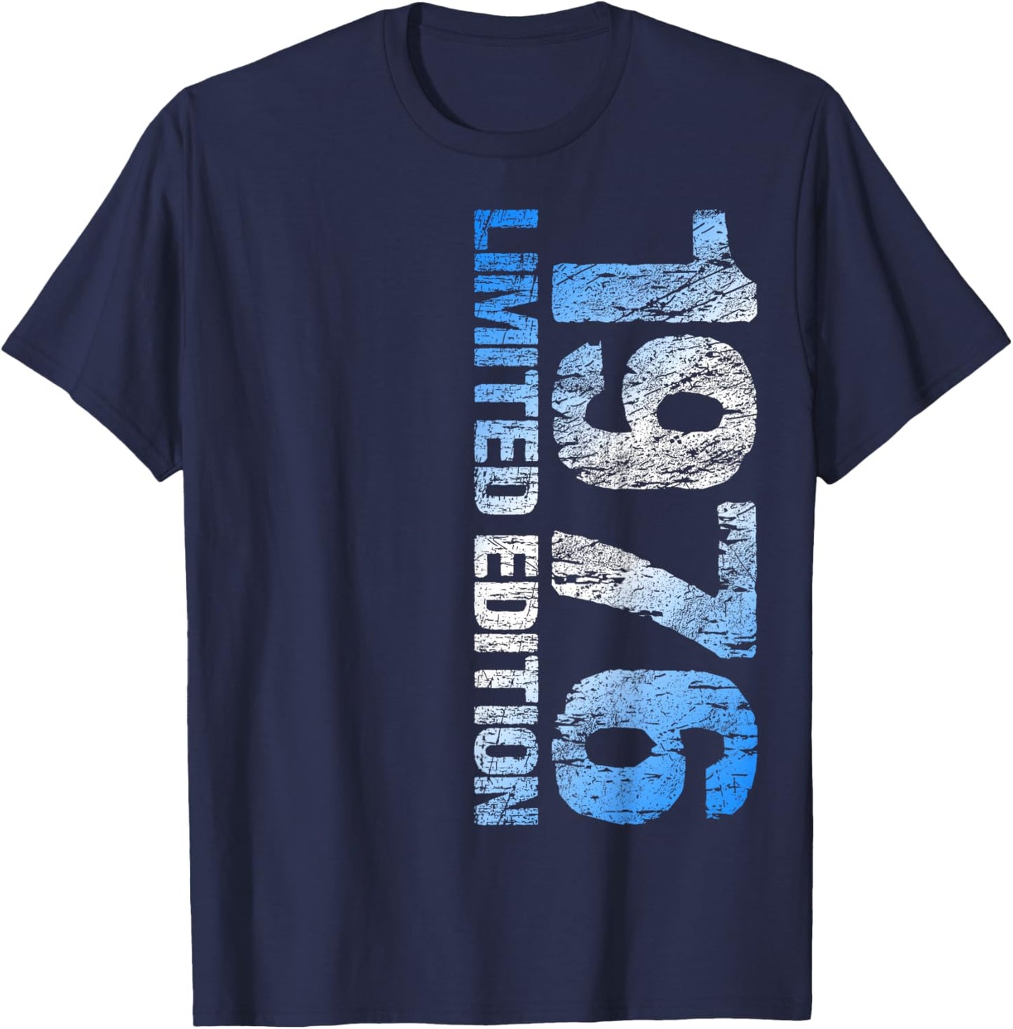 1976 Man Woman 50th Birthday Limited Edition 50 T-Shirt - T-Shirt | Navy
