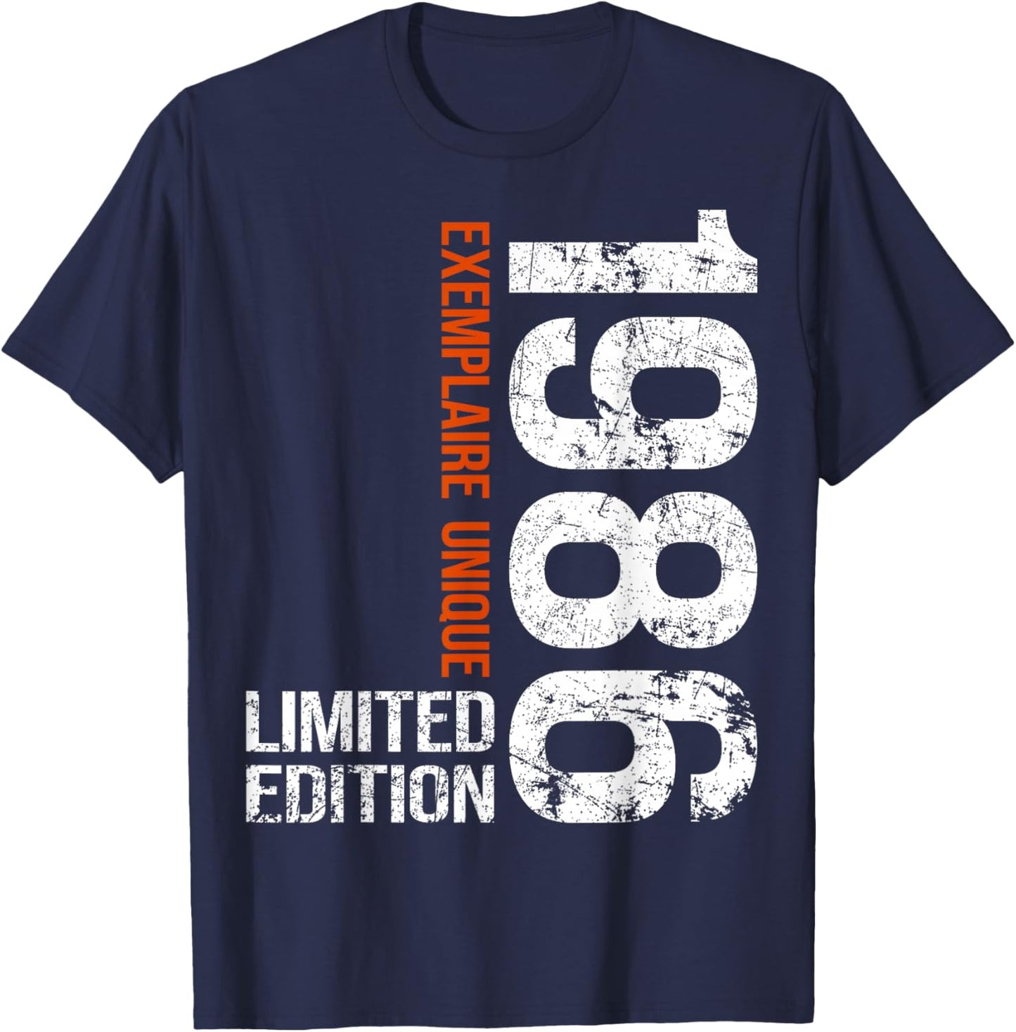 40th Anniversary 1986 Vintage 40 Years Men Vintage 1986 T-Shirt - T-Shirt | Navy