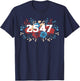 2547 Subtle Political Statement T-Shirt - T-Shirt | Navy