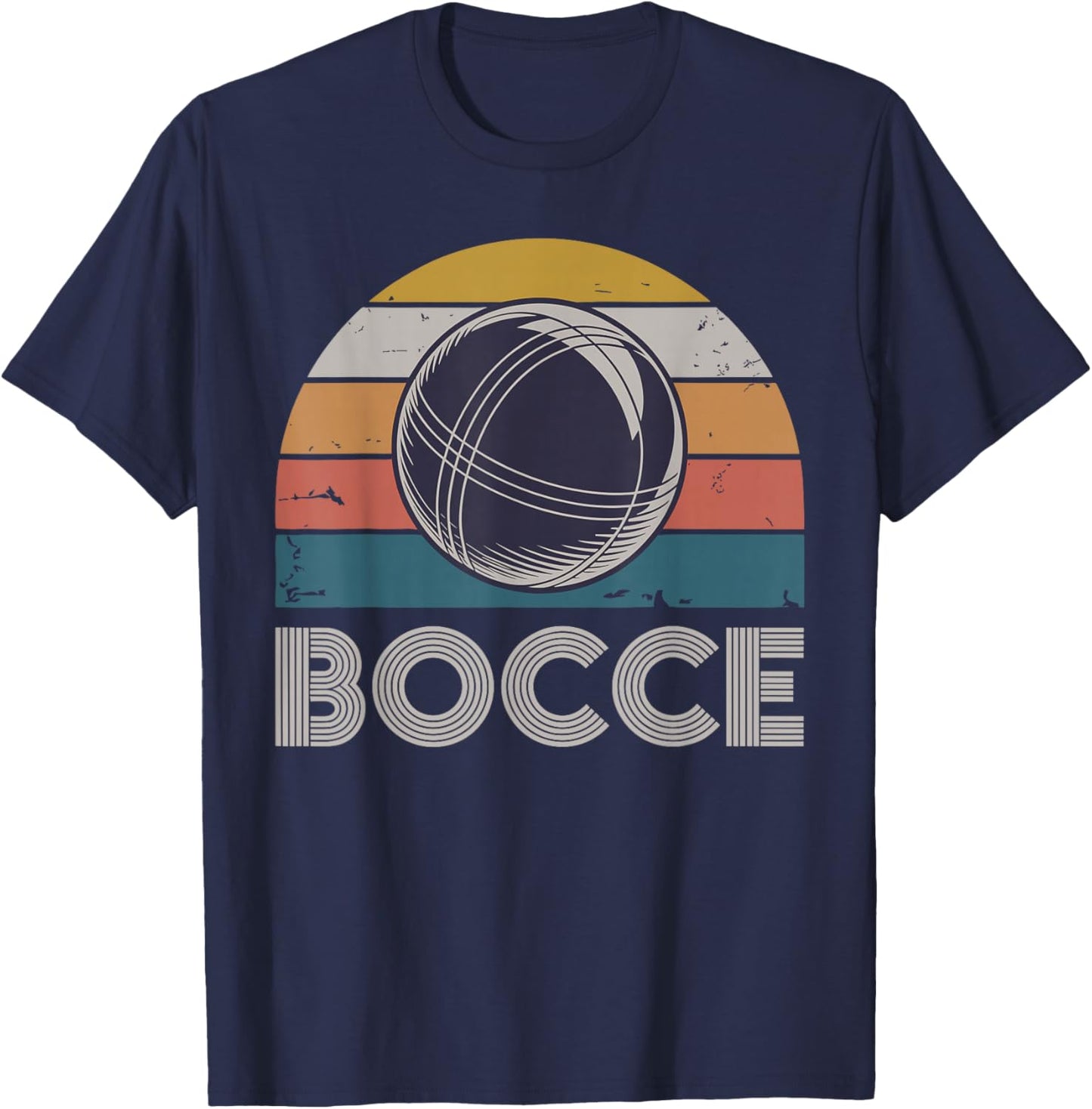 Cool Bocce Apparel Women Bocce Ball Bocce Player T-Shirt - T-Shirt | Navy
