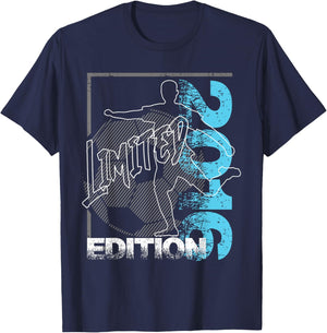 Limited Edition 2016 Limited Edition Football Birthday 2016 T-Shirt - T-Shirt | Navy