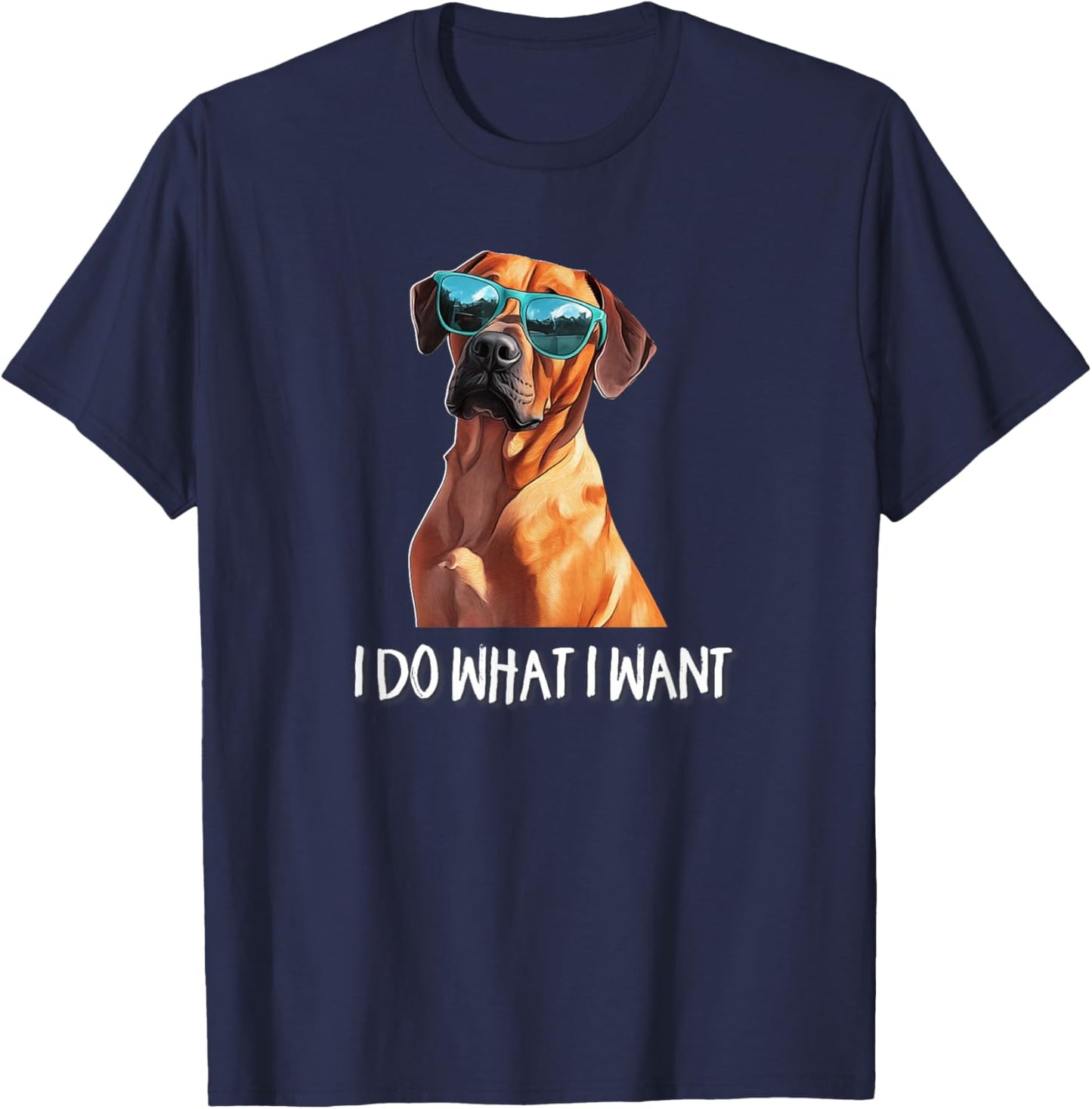 Kids Funny Do What I Want Rhodie Lover T-Shirt - T-Shirt | Navy