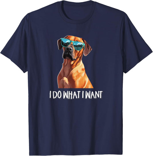 Kids Funny Do What I Want Rhodie Lover T-Shirt - T-Shirt | Navy