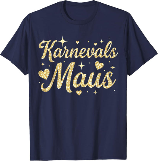 Carnival Mouse Cute Fancy Dress Motif and Children T-Shirt - T-Shirt | Navy