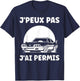 Car Driving License Gift T-Shirt - T-Shirt | Navy