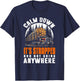 Log Truck Driver Timber Lorry Funny Logging Truck T-Shirt - T-Shirt | Navy