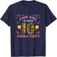 10th Birthday This Girl Now Double Digits 10 Years Old Bday T-Shirt - T-Shirt | Navy