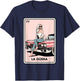 Mexican Chicana Chingona Girls La Guera Mexican Bingo Card T-Shirt - T-Shirt | Navy