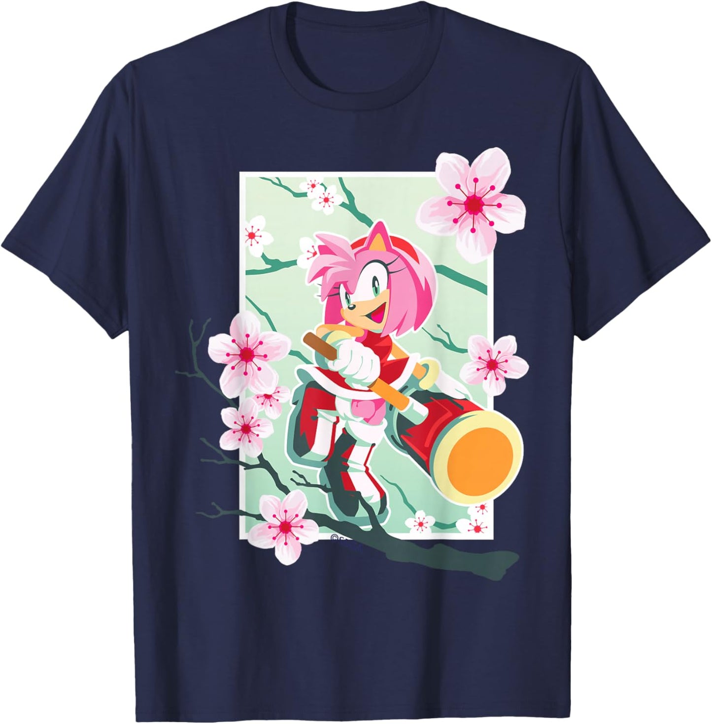 Sonic the Hedgehog Frühlingskollektion T-Shirt - T-Shirt | Navy