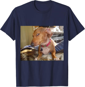 Bombastic Side Eye Funny Dog Women Girls Kids T-Shirt - T-Shirt | Navy