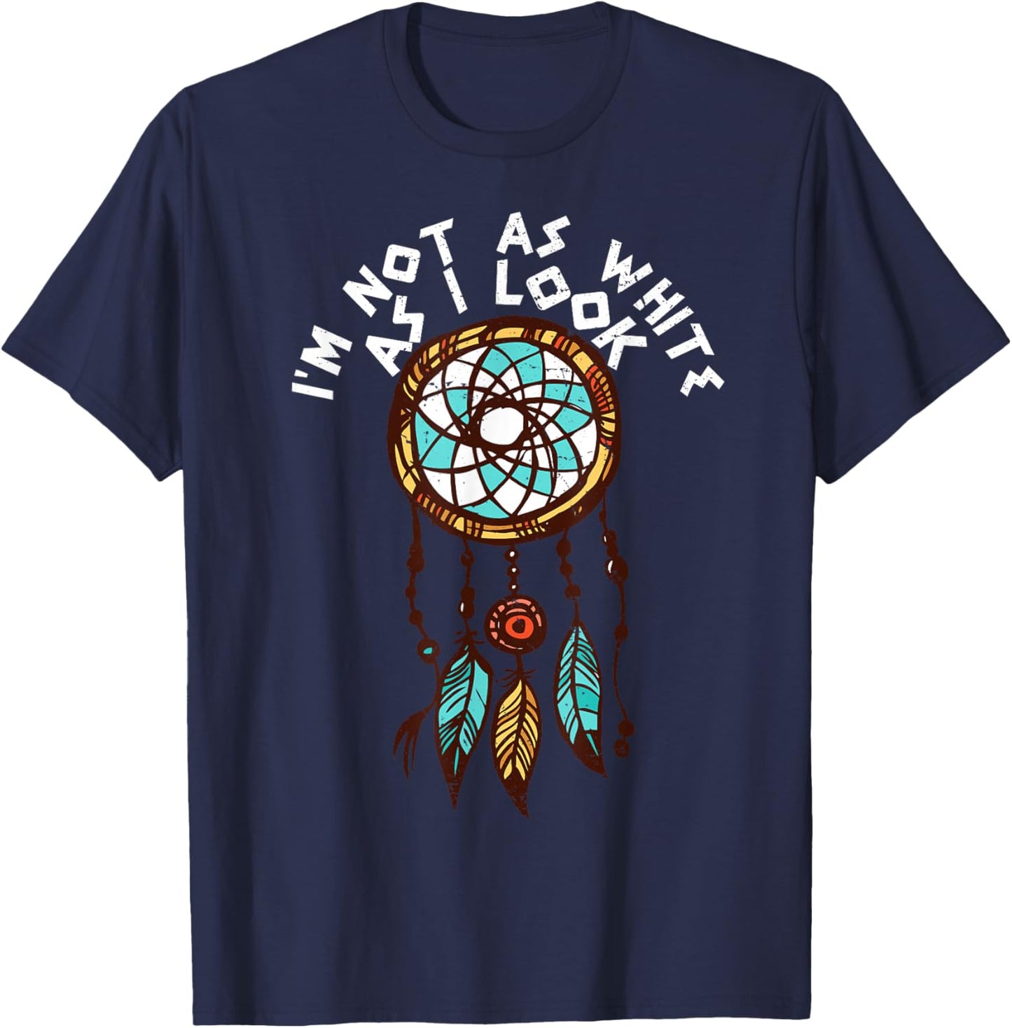 I'm Not as White as I Look T-Shirt - T-Shirt | Navy
