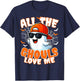 All The Ghouls Love Me Toddlers Halloween Boys Child Costume T-Shirt - T-Shirt | Navy