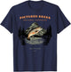 Pictured Rocks National Lakeshore Michigan Retro Vintage T-Shirt - T-Shirt | Navy