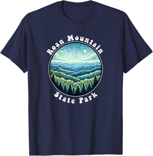 Roan Mountain State Park Tennessee Mountains Souvenir T-Shirt - T-Shirt | Navy