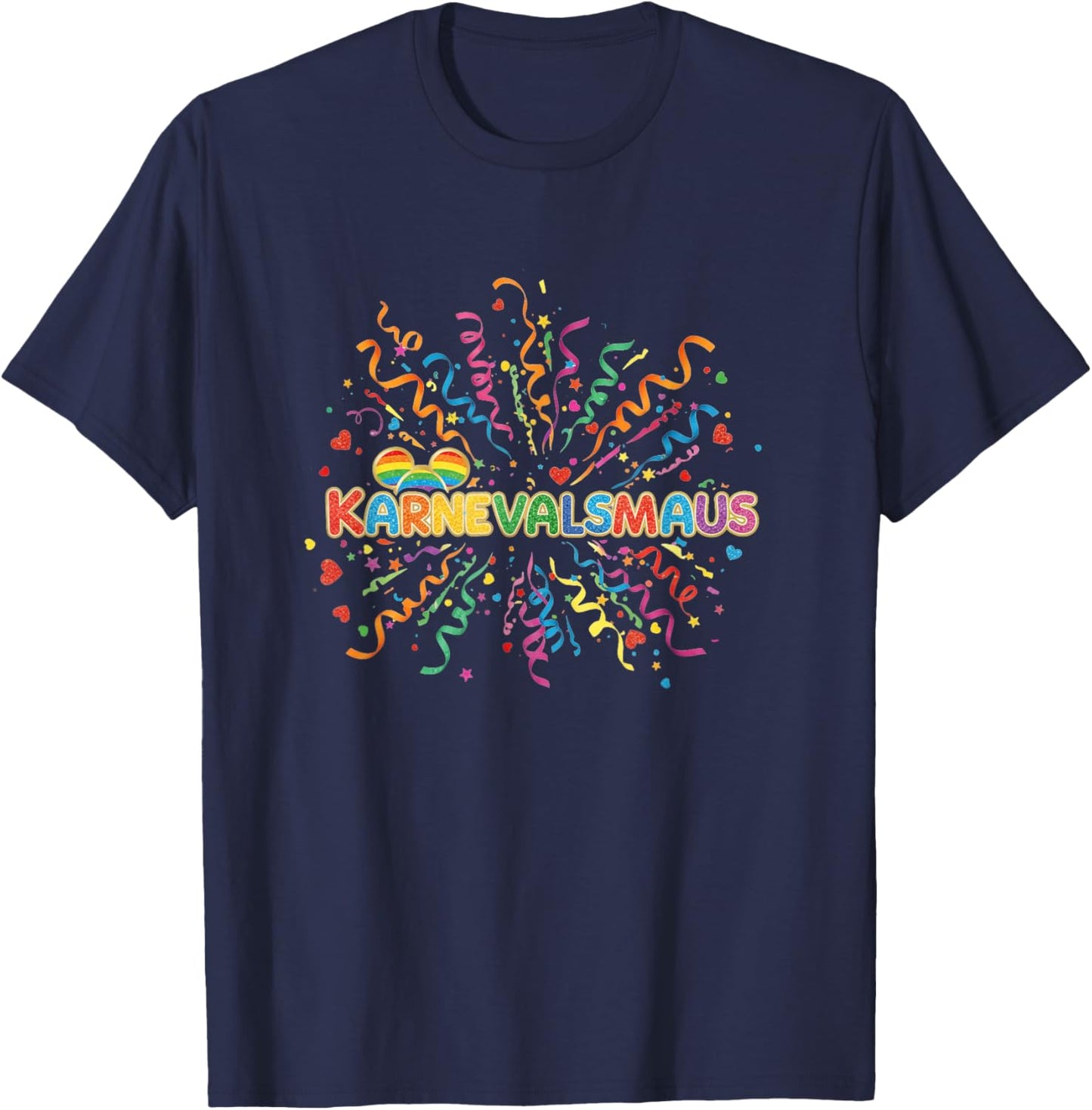 Carnival Mouse Carnival Cologne For Cologne Alaaf Carnival Mouse T-Shirt - T-Shirt | Navy