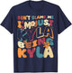 I'm Just Kyla Being Kyla Groovy Retro I'm Kyla T-Shirt - T-Shirt | Navy