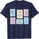 Cardiac Sonographer Cardiac Ultrasound Stamp Echo Tech Work T-Shirt - T-Shirt | Navy