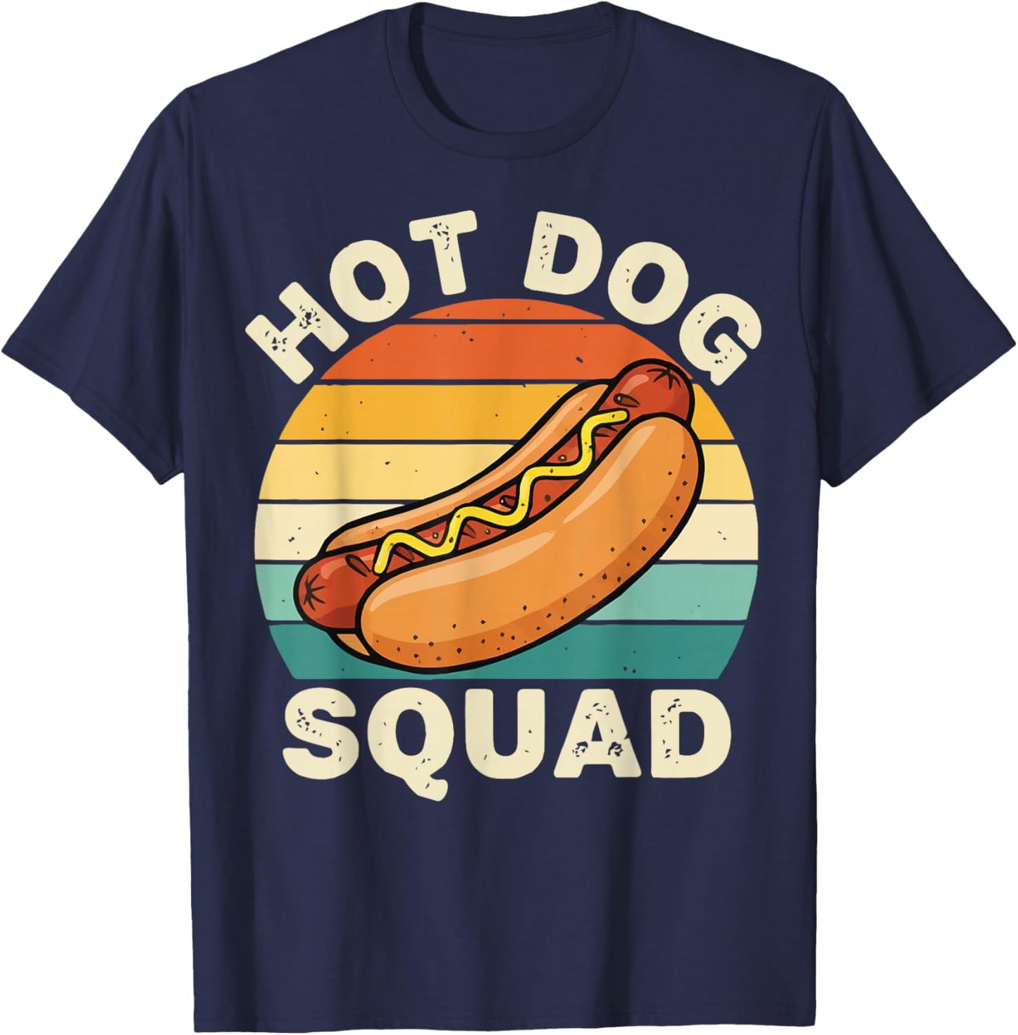 Hotdog Squad T-Shirt - T-Shirt | Navy