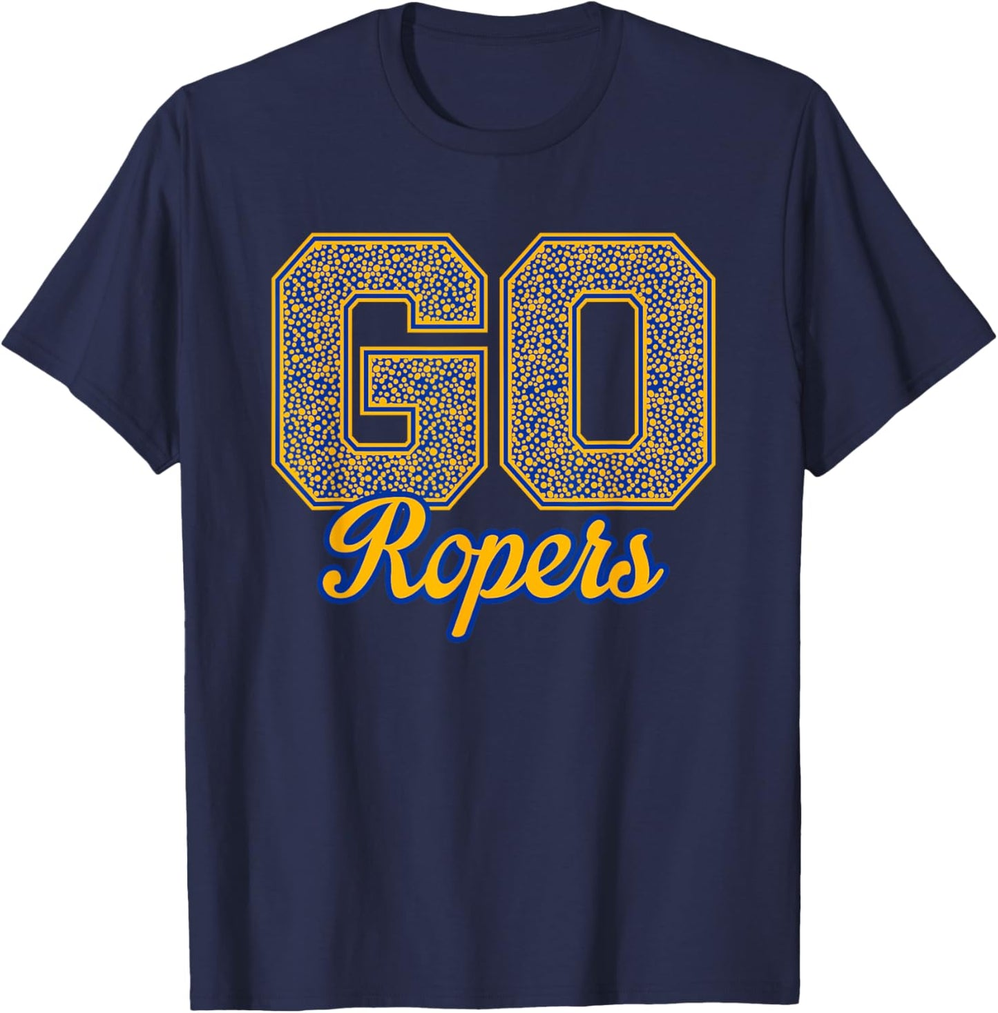 Will Rogers Ropers GO! School Pride T-Shirt - T-Shirt | Navy