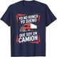 Funny Yo No Ronco Yo Sueno Que Soy Un Camion Saying T-Shirt - T-Shirt | Navy