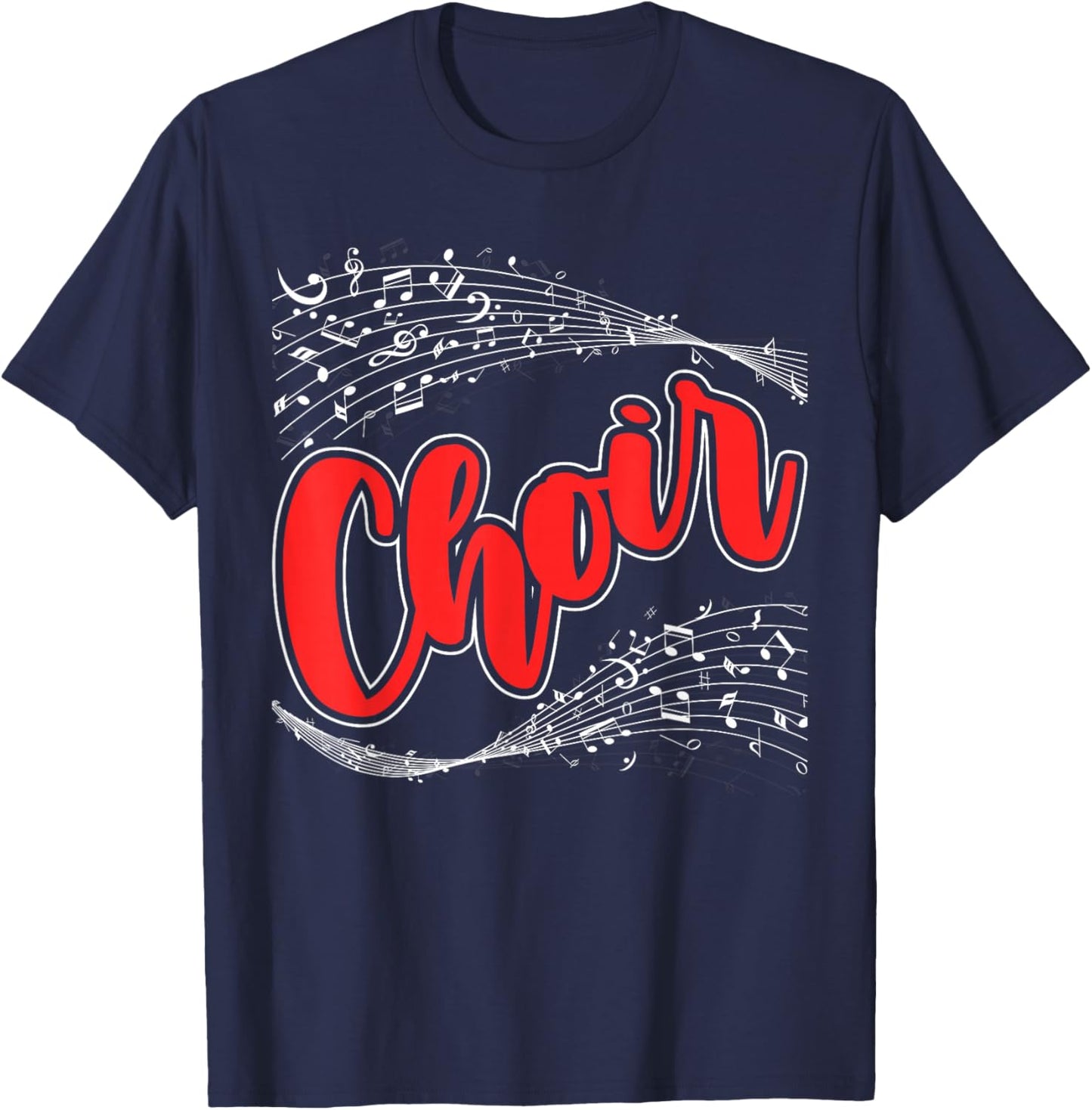 Choir Chorister Choir Teacher Choir Director T-Shirt - T-Shirt | Navy
