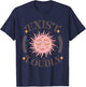 Exist loudly Funny design T-Shirt - T-Shirt | Navy