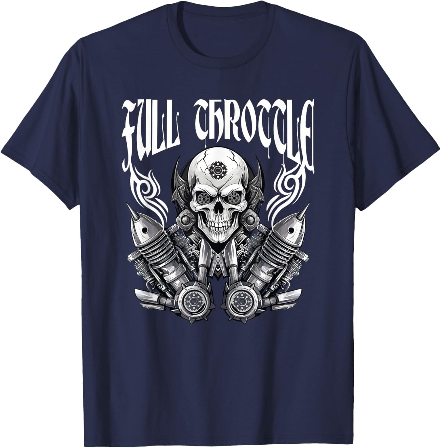 Full Throttle T-Shirt - T-Shirt | Navy