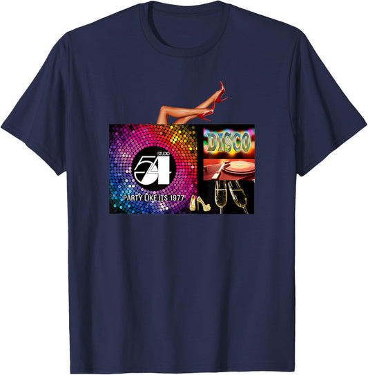 Studio 54_Disco_003 T-Shirt - T-Shirt | Navy
