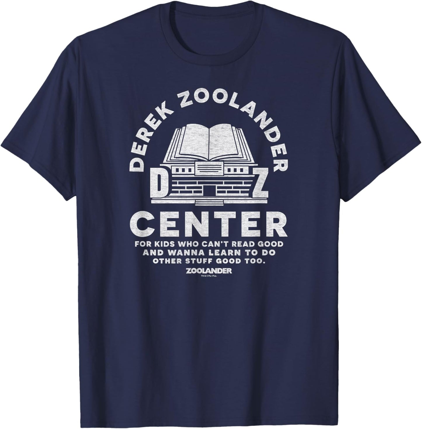 Zoolander - Derek Zoolander Center for Kids T-Shirt - T-Shirt | Navy
