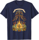 Balanced Day Balanced Soul Beltane Fire Festival May Day T-Shirt - T-Shirt | Navy