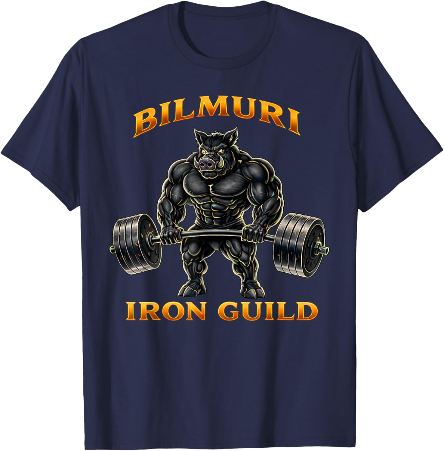 Fitness Motivation T-Shirt - T-Shirt | Navy