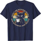 I Hate Morning People And Mornings And People Coffee Cat T-Shirt - T-Shirt | Navy