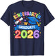 Kindergarten Graduation 2026 Graduate Kids Boys Girls Grad T-Shirt - T-Shirt | Navy