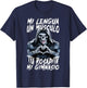 Mi lengua un musculo. Rosadita gimnasio T-Shirt - T-Shirt | Navy