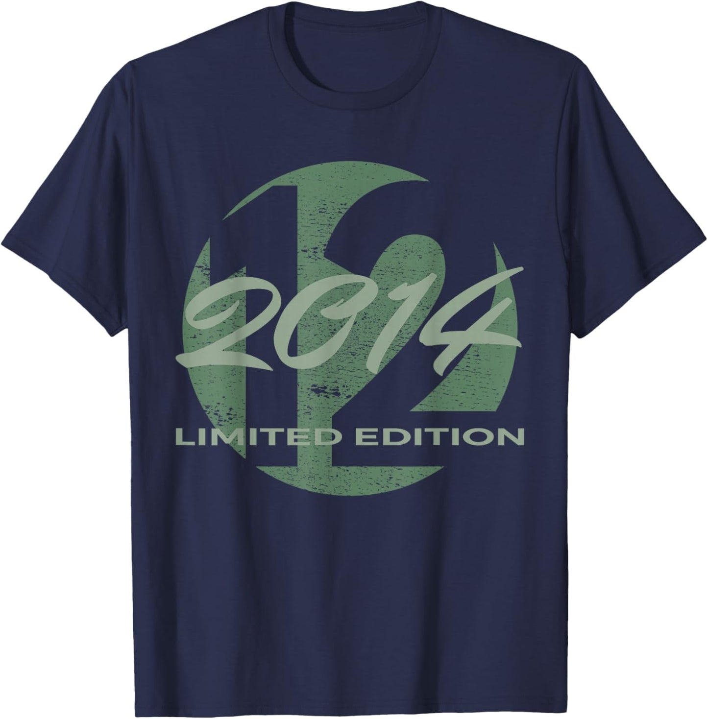 12th Birthday Girl Boy 12 Years 2014 Funny Gift T-Shirt - T-Shirt | Navy