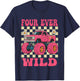 Funny Four Ever Wild 4th Birthday Kids Monster Truck T-Shirt - T-Shirt | Navy