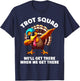 Turkey Running Outfit Gear Costume Turkey Trot Thanksgiving T-Shirt - T-Shirt | Navy