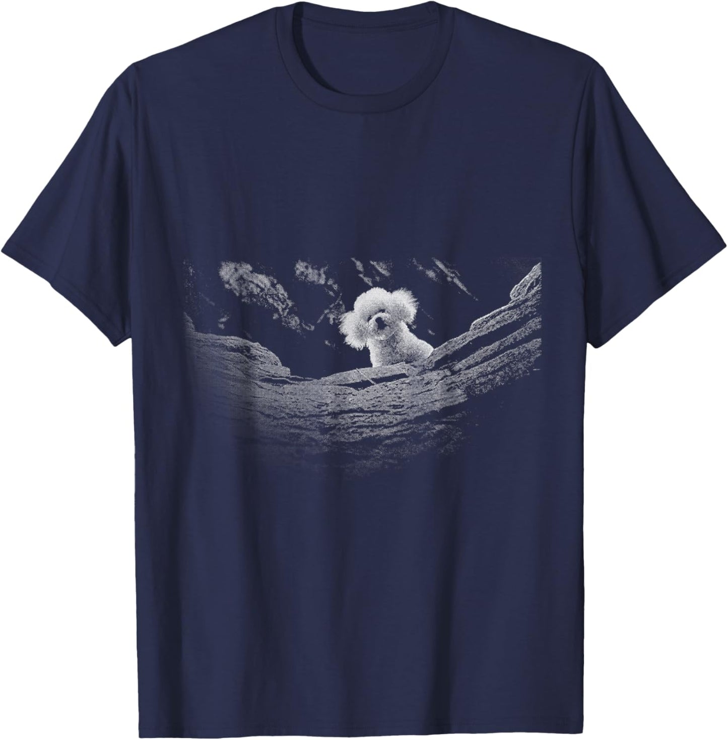 Un Petit Agneau dans Le Silence d'un Tueur Joli Chien de série T-Shirt - T-Shirt | Navy
